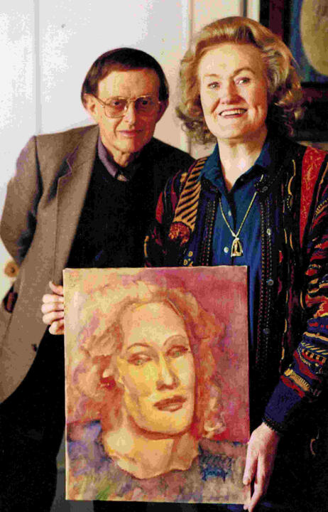 with Joan Sutherland